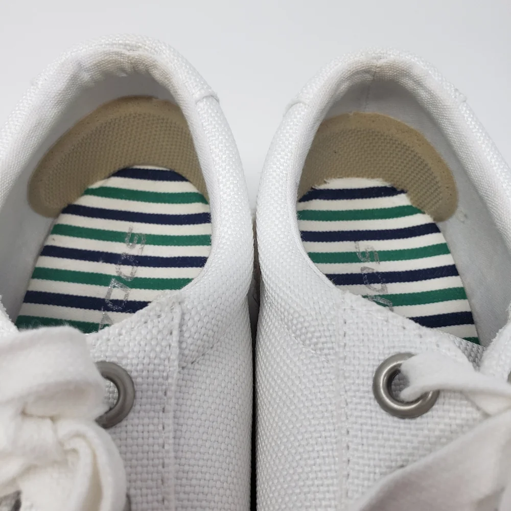 Espadrille White Platform Sneakers.